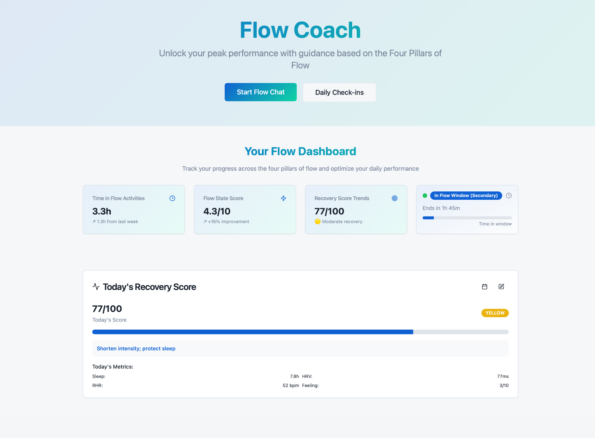 Flow Coach